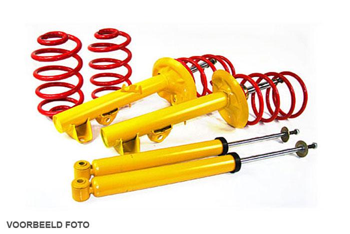 BTPAU018, Sport suspension kit, Verlaging voor/achter 40/40mm, Audi 80 / 90 Quattro 89Q, 4+5 Zylinder, Bouwjaar 10/86 - 01/96